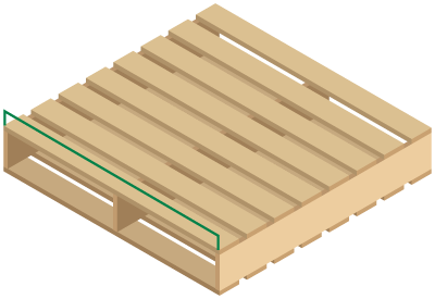 Pallet width icon