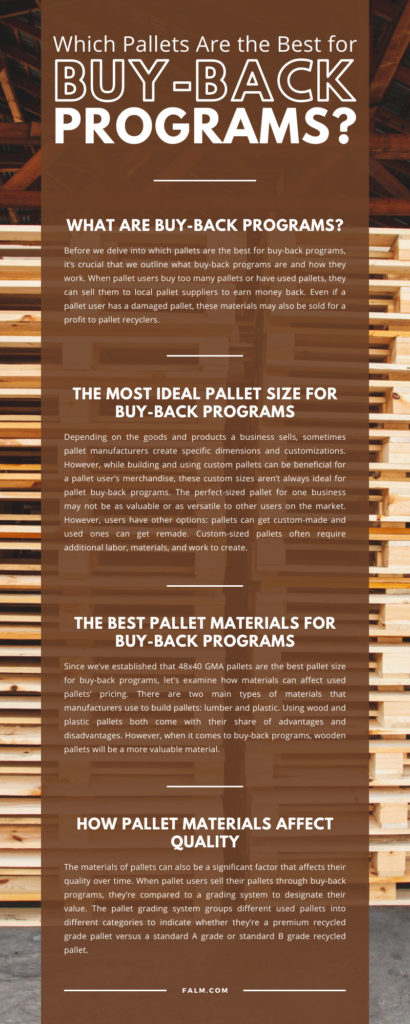 Which Pallets Are the Best for Buy-Back Programs?