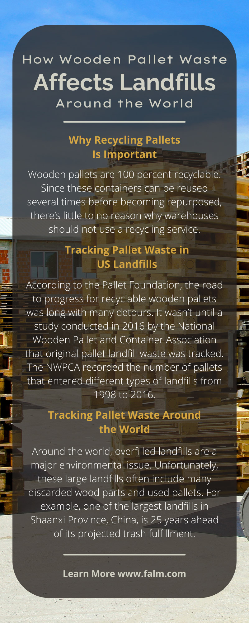 How Wooden Pallet Waste Affects Landfills Around the World