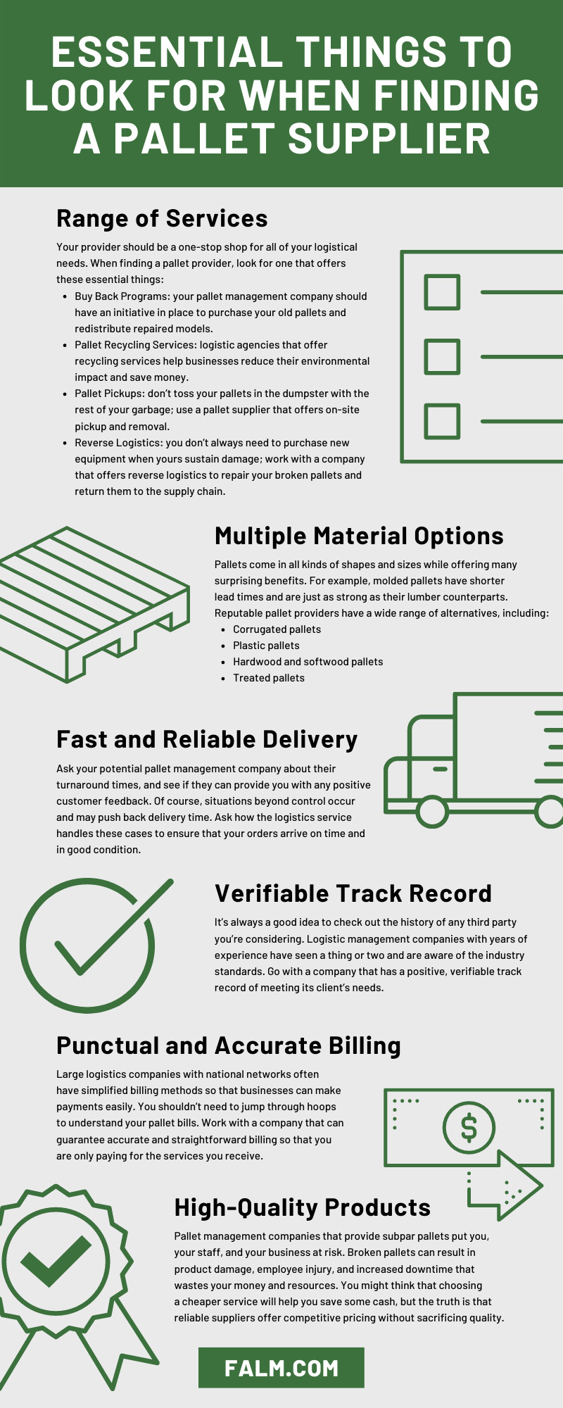 Essential Things To Look for When Finding a Pallet Supplier