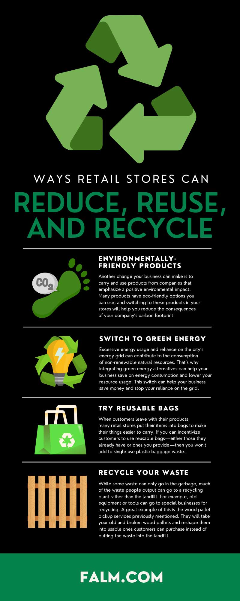 How to Reduce, Reuse and Recycle (in that order)