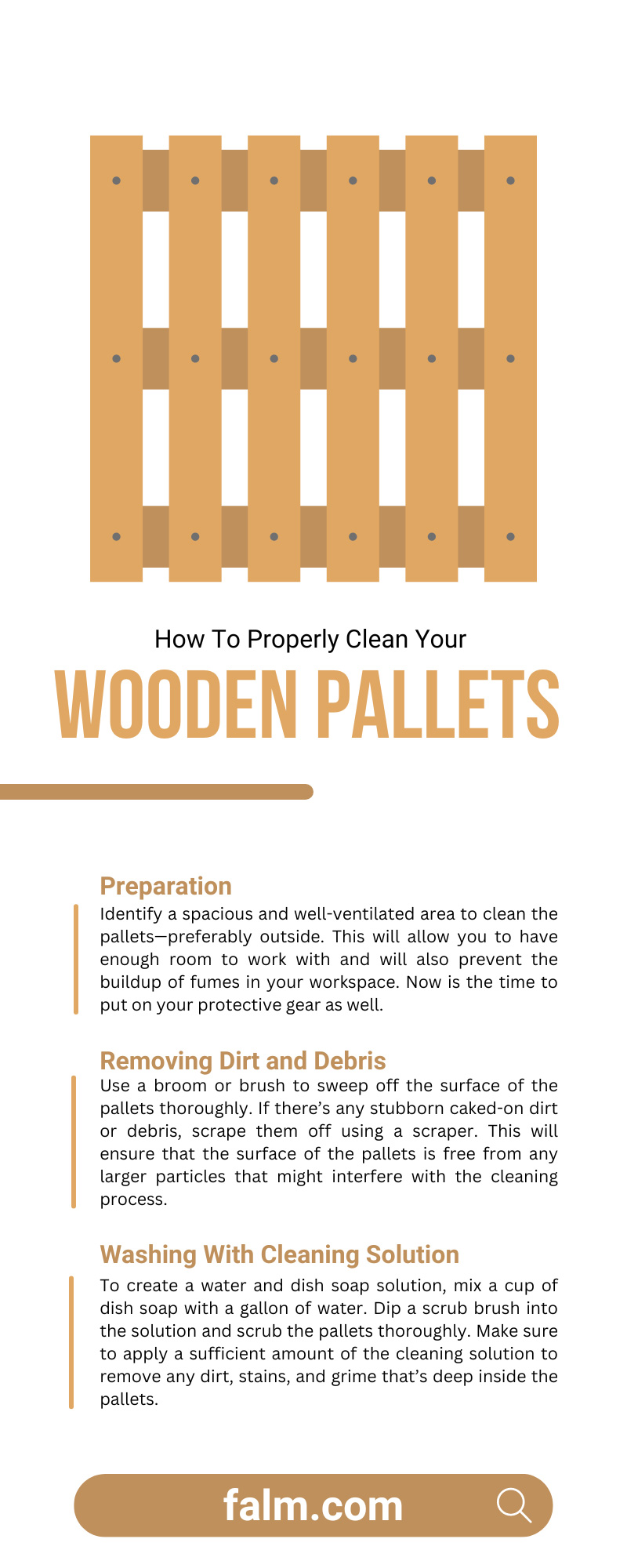 How To Properly Clean Your Wooden Pallets