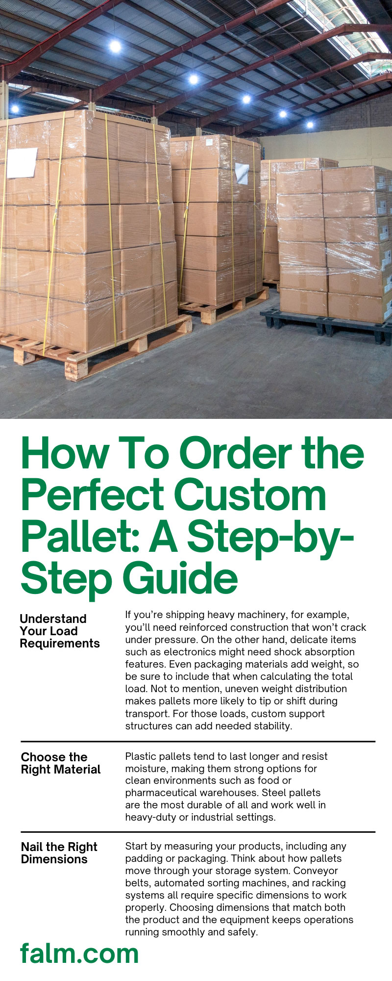 How To Order the Perfect Custom Pallet: A Step-by-Step Guide

