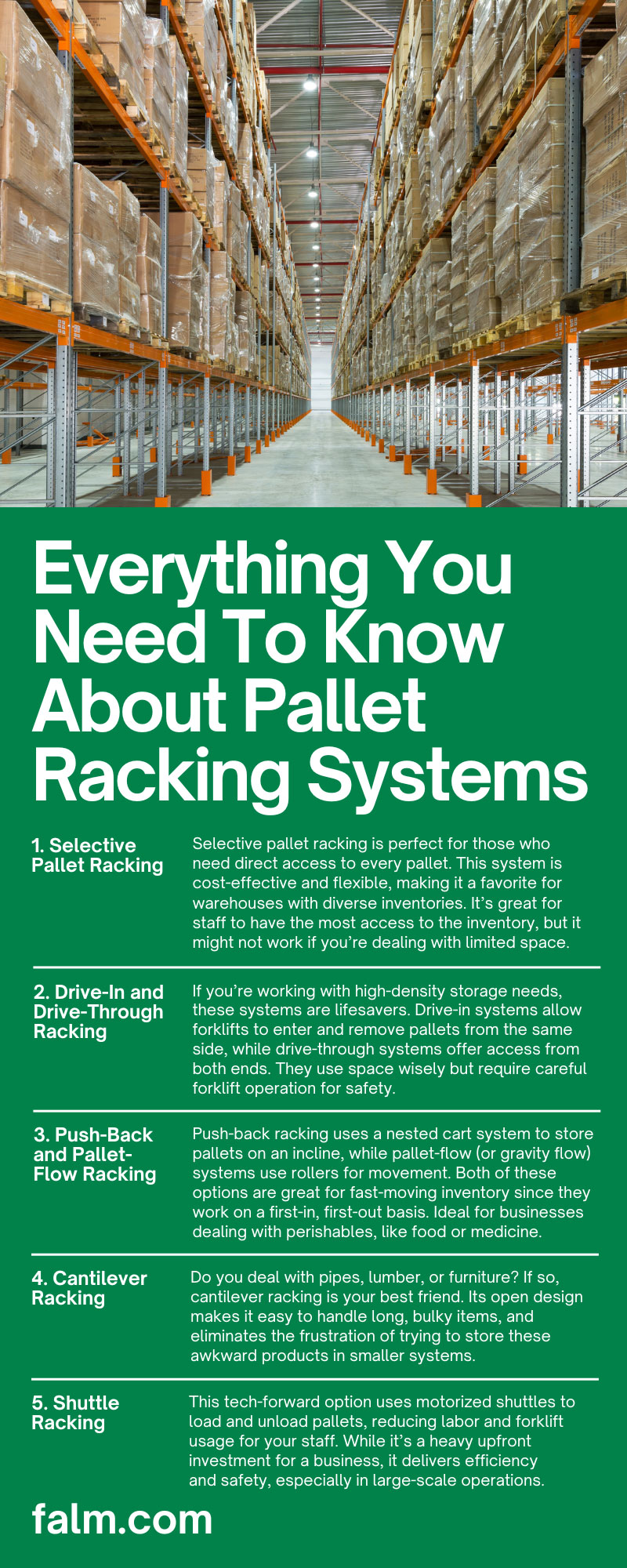Everything You Need To Know About Pallet Racking Systems